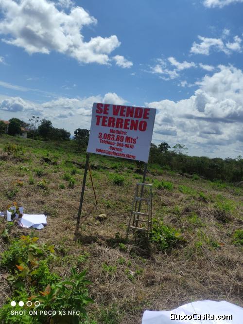 Venta de Terreno 3083,89m2 Boquete