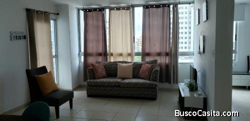 Cangrejo Alquilo Bonito y Amplio Apartamento Amoblado $950. 2Rec,2.5b,Balcón