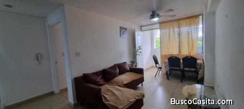 Bella Vista Vendo Bonito Apartamento AMOBLADO $125Mil. (Neg.) 3rec,2baño,1est.