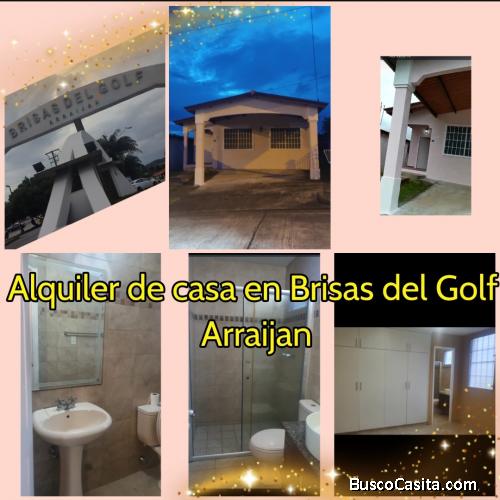 Alquiler de Casas en Brisas  del Golf de Arraijan