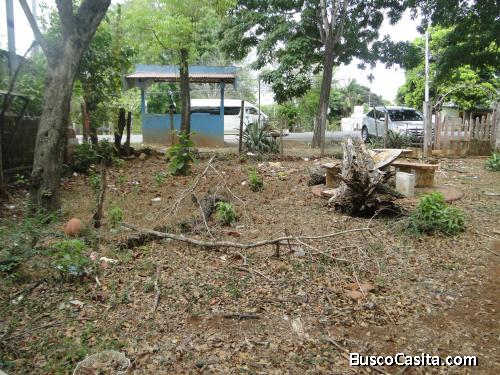 Vendo Terreno en Guarare con 40 metros de frente al costado de la estación Terpel Landin