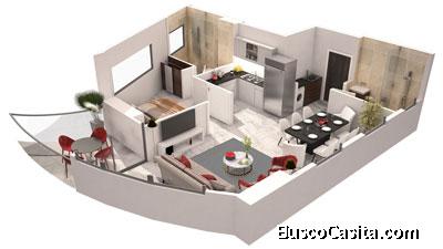 Apartamentos en Avenida Balboa | Super precio! The Sands Apartments Mall US$245,000.00