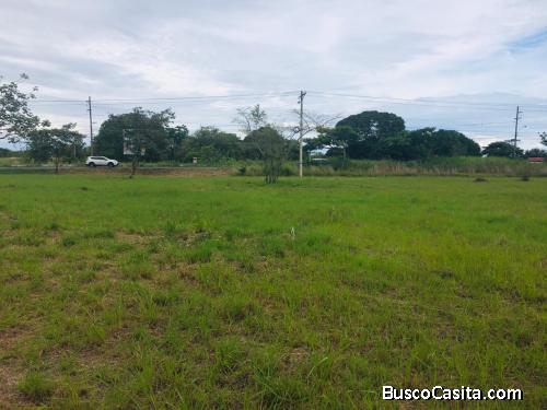 Se Vende Terreno a orilla de la Interamericana - San Carlos