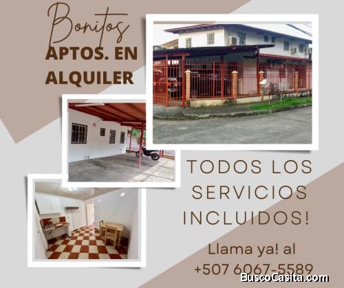 Alquilo bonito apartamentos en Marcasa- todos los servicios incluidos 