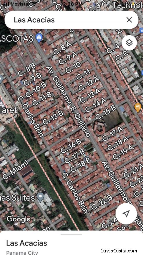 Terrero. Area de urbanización en Altos de las acacias