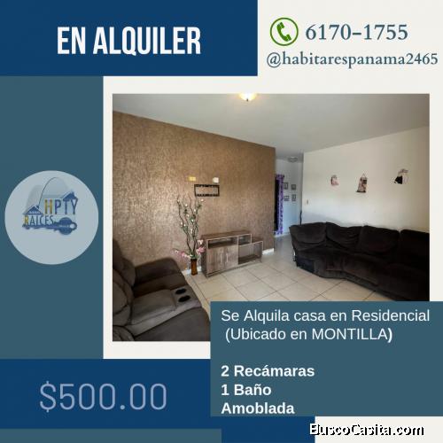 Se Alquila Casa en Montilla