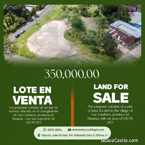 Terreno en la Cumbres