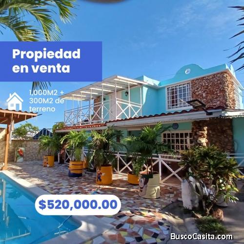 VENTA DE PROPIEDAD EN CHAME