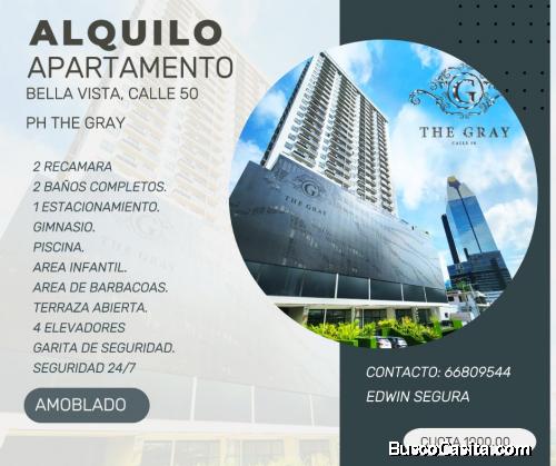 COMODO APARTAMENTO DE 2 RECAMARA 2 BAÑOS CALLE 50