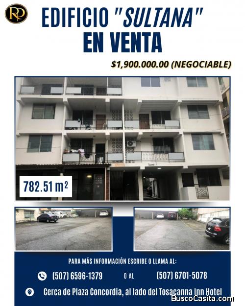 Se vende terreno con apartamento y un amplio estacionamiento,782.51 M2