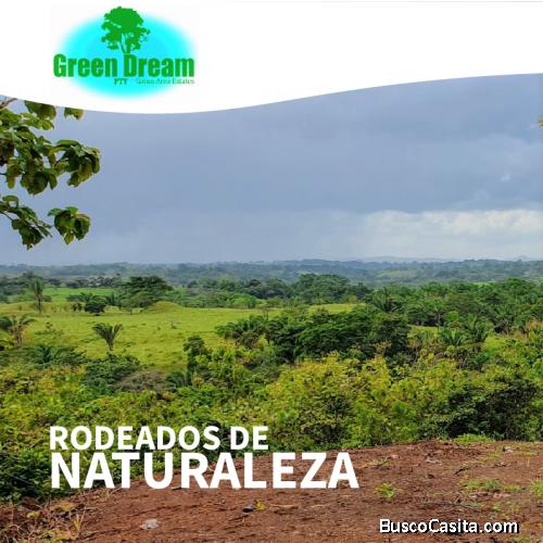 Finca Titulada cerca Lago 5,005m2 a 25mil. Financiada sin interes.