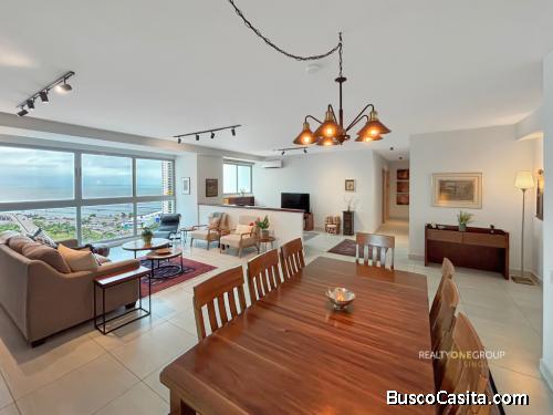 Apartamento de 3 recámaras en San Francisco con vista al mar - PH Astre