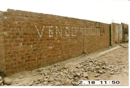 VENDO TERRENO EN OCASION DE 380 M2 EN PUENTE PIEDRA