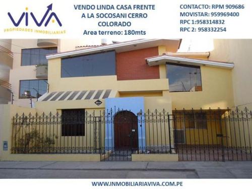 VENDO LINDA CASA EN PARTE BAJA CERRO COLORADO COLINDANTE CON ANGELES DE CAYMA $ 175 000