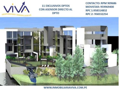 departamentos de lujo con ascensor directo al departamento