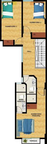 Quimperu vende lindo triplex de196m2, con linda terraza en Surco.