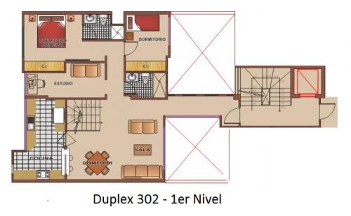 Quimperu vende dúplex de 174m2, con amplia terraza en Surco. 3er piso!