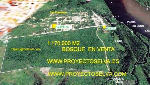 Oportunidad 117 HAS BOSQUE CON HOSTAL- CON LAGO Y RIO-AMAZONAS -ZONA EN DESARROLLO TURISTICO-Yarinacocha, Ucayali, 