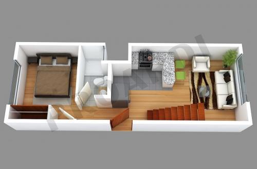 Quimperu vende Duplex de Estreno con linda terraza en Barranco.