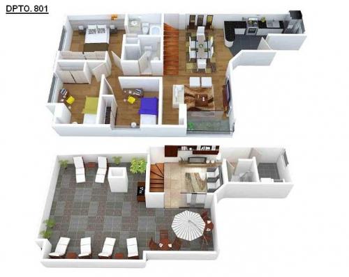 Quimperu vende amplio duplex en Barranco. Pre-Venta.