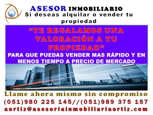Tasacion gratuita de tu inmueble y guia gratuita...llámanos ahora