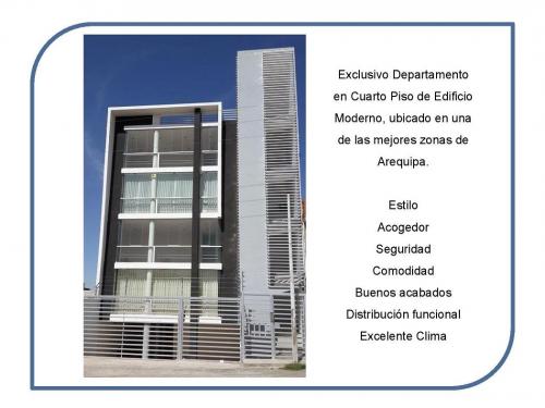 EXCLUSIVO DEPARTAMENTO EN MODERNO EDIFICIO POR SUPERMERCADO METRO EN CERRO COLORADO