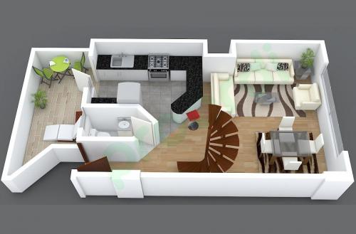 Quimperu vende amplio duplex en San Borja.