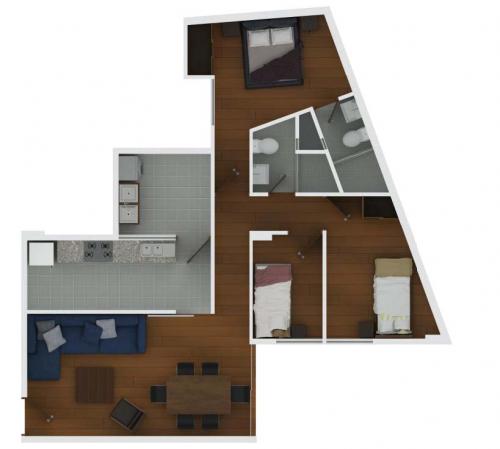 Estreno - Proyecto - Dpto. en Venta - Barranco 