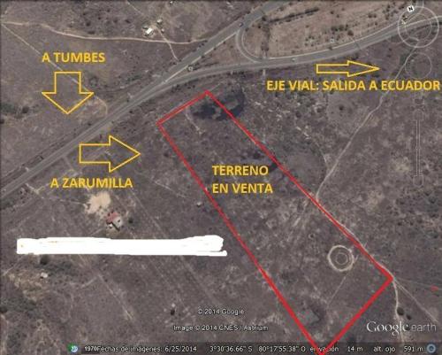 TUMBES 5 HECTAREAS $ 2,150,000 NEGOCIABLE 