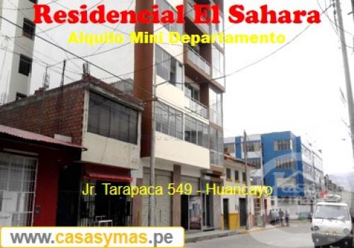 Mini Depa en alquiler residencial el SAHARA  - Huancayo