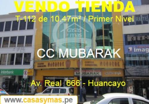 VENDO TIENDA EN C.C MUBARAK- HUANCAYO