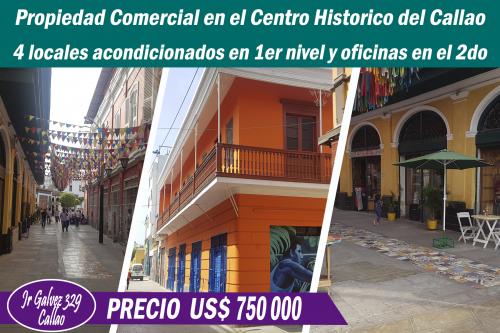 PROPIEDAD  COMERCIAL (CASONA EN CENTRO HISTÓRICO)