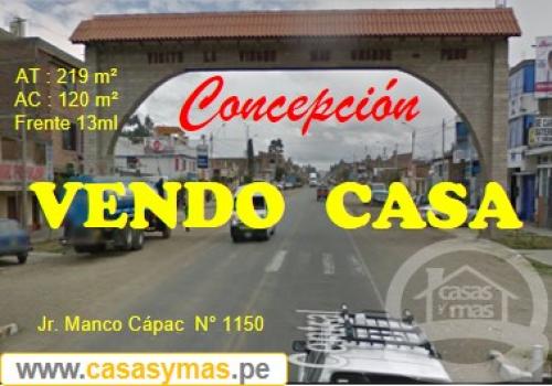 Vendo casa en Concepción
