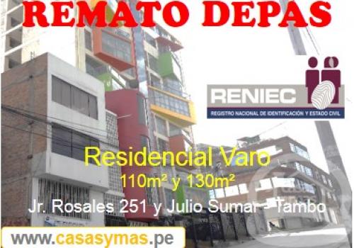 CasasyMas vende departamento en Huancayo