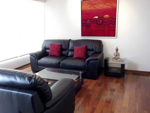 Lindo departamento 3 dorm full equipado balcon con vista a la ciudad y el mar - Miraflores