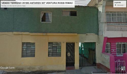 URB. VENTURA ROSSI, RIMAC.VENDO TERRENO 252.00 M2.