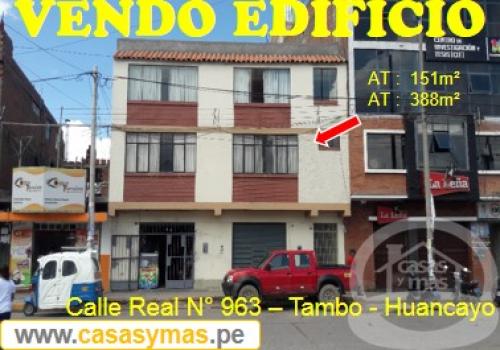VENDO EDIFICIO FRENTE A PLAZA VEA – HUANCAYO