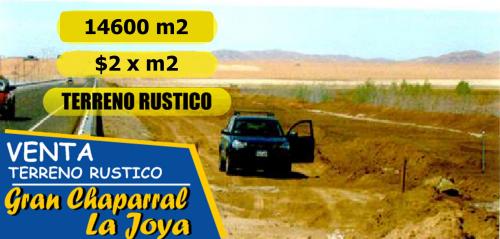 TERRENO EN LA JOYA  ¡ERIAZO PARA EMPEZAR PROYECTO