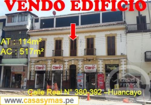 VENDO EDIFICIO POR PLAZA CONSTITUCION – HUANCAYO: