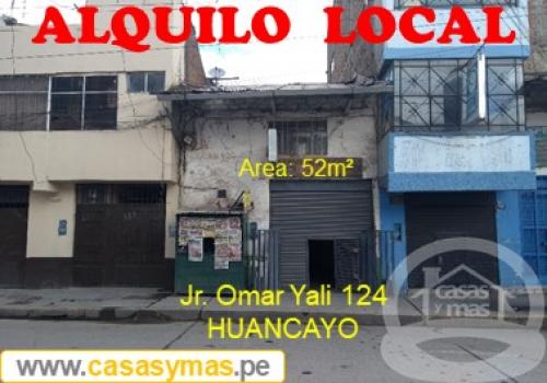 ALQUILO LOCAL CENTRICO – HUANCAYO: