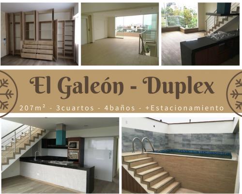 SE VENDE HERMOSO DUPLEX EN ZONA EXCLUSIVA DE SURCO FRENTE A PARQUE