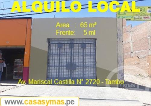 	 ALQUILO EXCELENTE LOCAL COMERCIAL  - HUANCAYO 