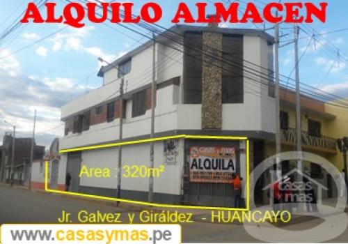 1.- UBICACIÓN      : Av. Nemesio Raenz 2359 y Atalaya - El Tambo.      2.- DIMENCIONES : Area de 500 m² .  3.- RENTA              : S/. 5,000     4.- 