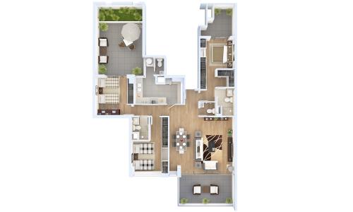 Dptos venta MIraflores de 2 o 3 dormitorios