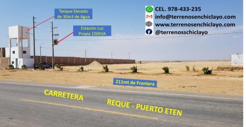  Terreno Frente a Carretera Reque - Puerto Eten