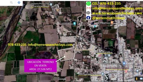  Vendo Hermoso Terreno en Reque, Chiclayo