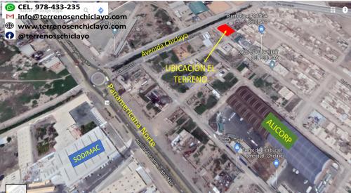  Terreno en Urb.La Parada-Chiclayo altura del cruce Panamericana y av.Chiclayo