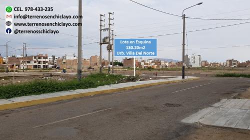 	Vendo Lote en Urb Villa del Norte (Esquina)