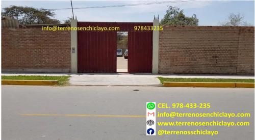  Vendo Terreno 760m2,La Victoria, Limite con Santa Victoria,Chiclayo