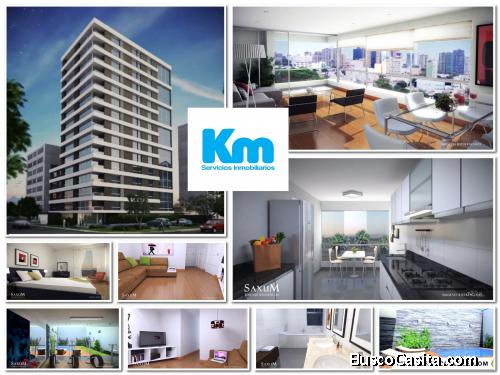 VENTA DE DPTO 202 EDIF. SAXUM  - SAN ISIDRO